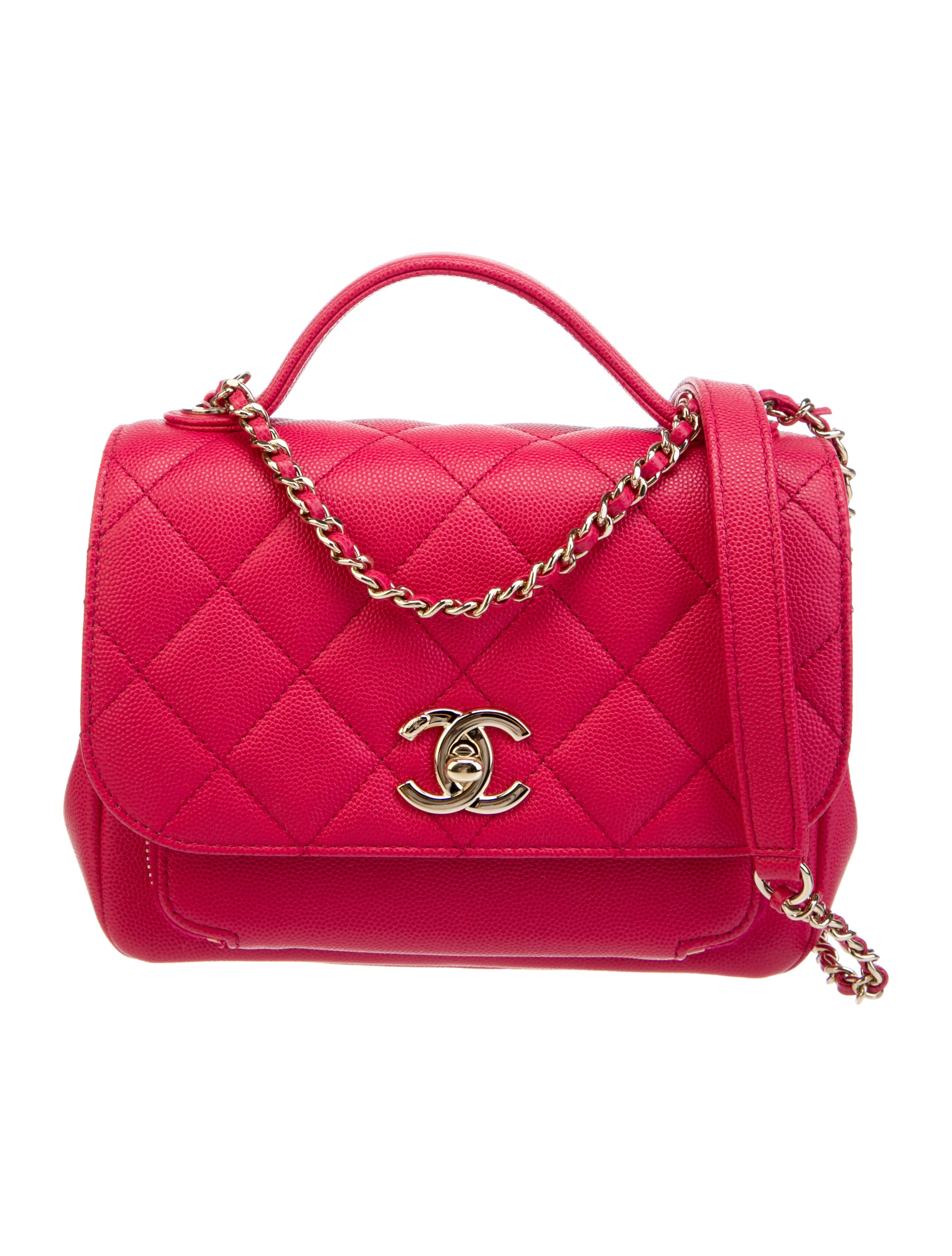 Chanel Small Business Affinity Flap Bag Pink Crossbody Bags, Handbags