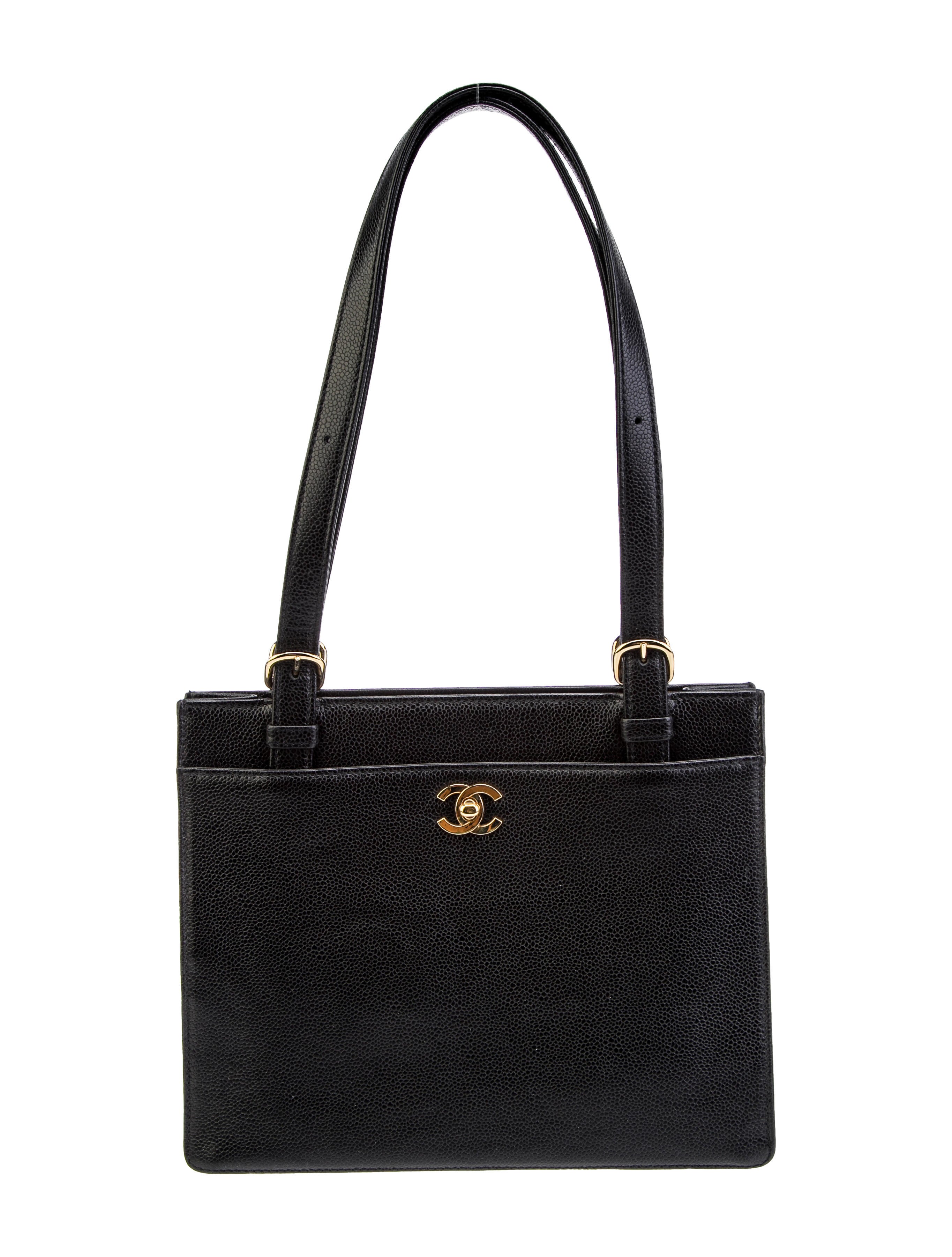 Chanel Caviar Shoulder Bag Black Shoulder Bags, Handbags CHA939799