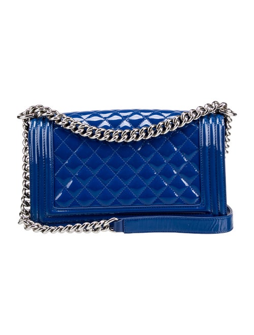 Chanel Medium Patent Boy Bag