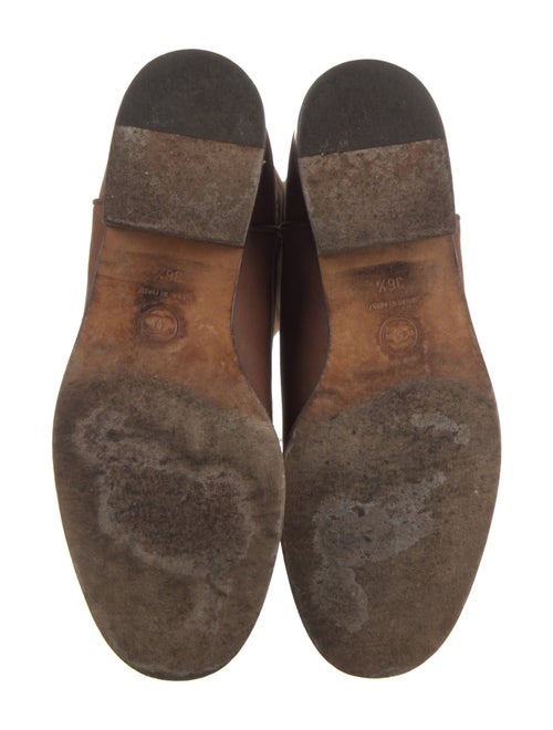 Chanel Interlocking CC Logo Suede Riding Boots