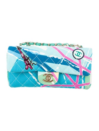 Chanel Small Eiffel Tower Quilted Flap Bag