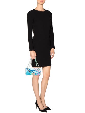 Chanel Small Eiffel Tower Quilted Flap Bag