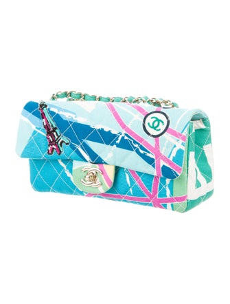 Chanel Small Eiffel Tower Quilted Flap Bag