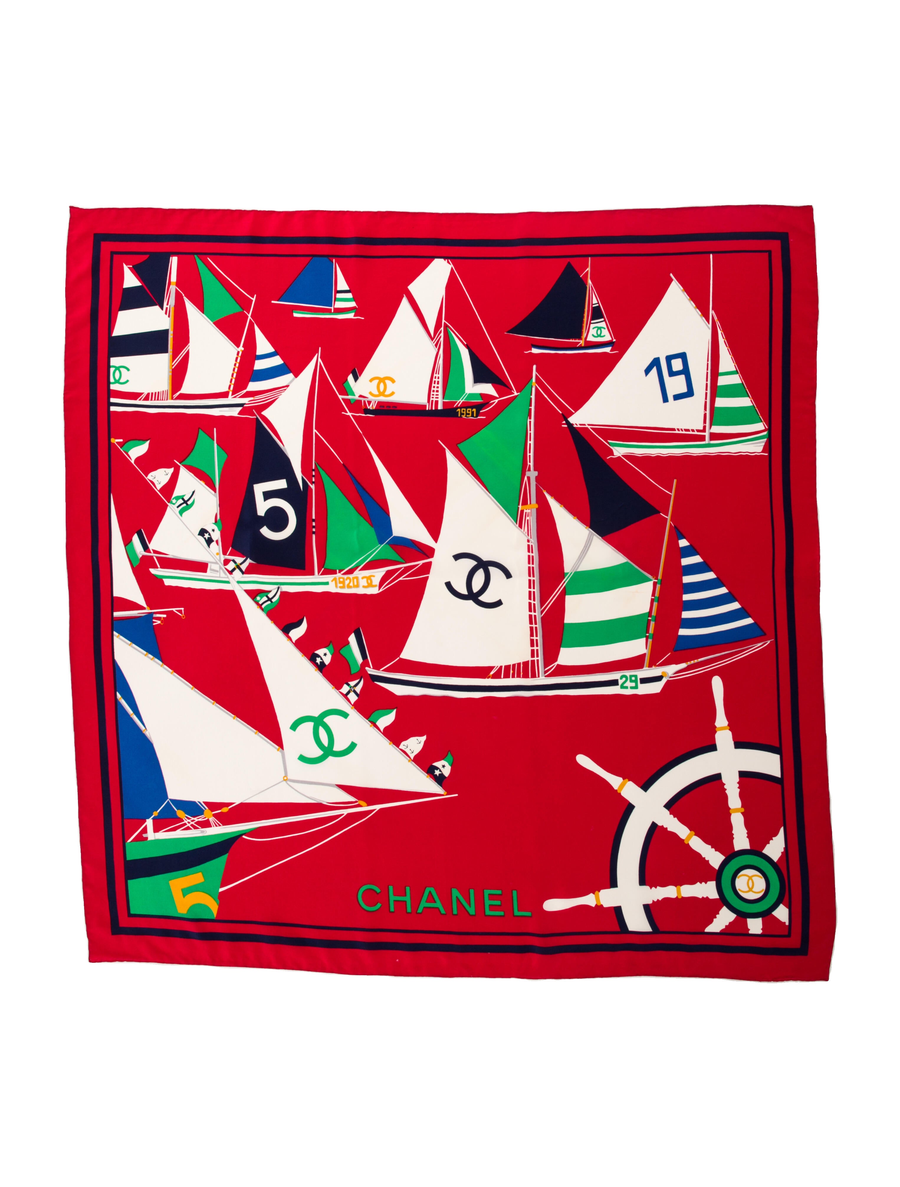 Hermès RendezVous Chez Hermes Silk Scarf w/ Tags Orange Scarves and Shawls, Accessories