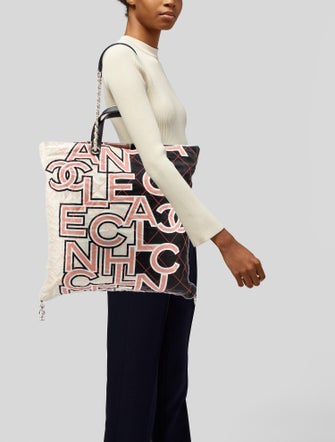 Chanel Quilted Airline Tote