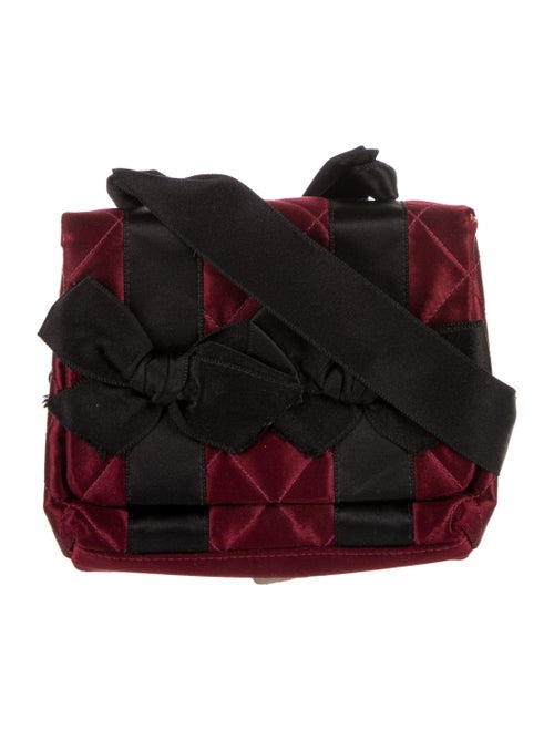 Chanel Quilted Ribbon Crossbody Bag