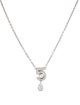 Chanel 18K Diamond Eternal N°5 Pendant Necklace
