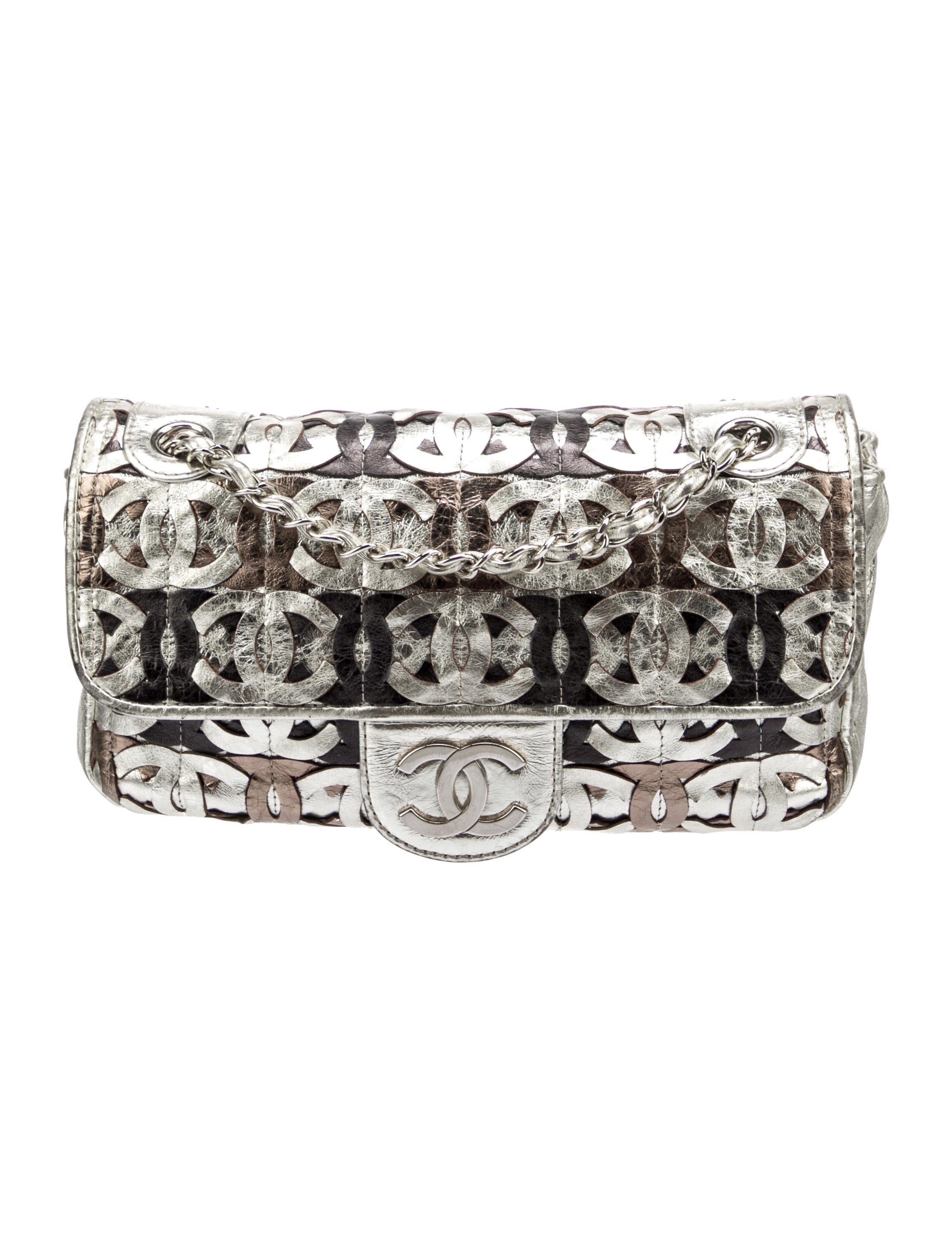 Chanel CC Mix Flap Bag - Metallic Shoulder Bags, Handbags - CHA968976 ...