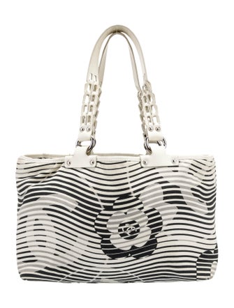Chanel Camellia Beach Tote