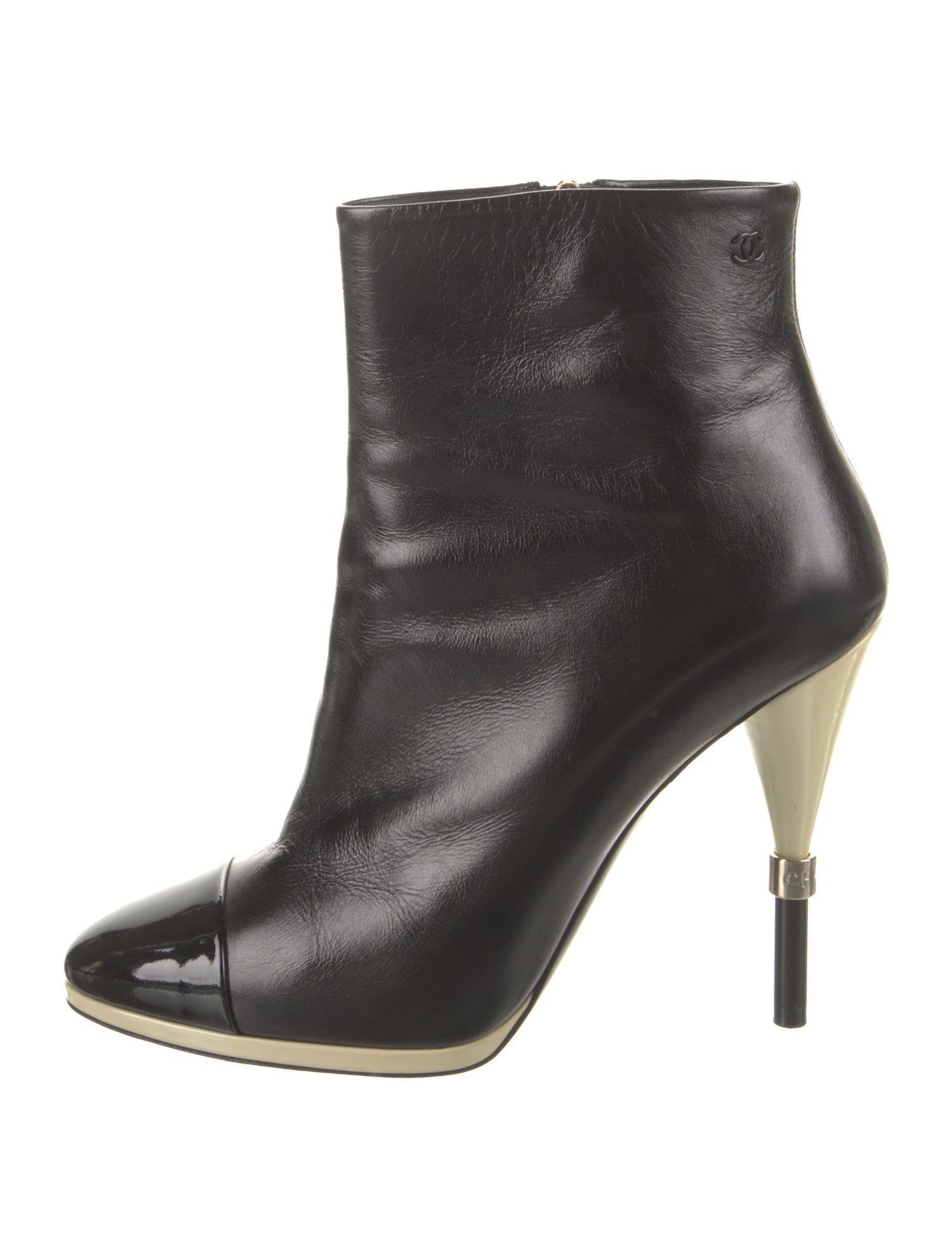 Chanel 2016 Interlocking CC Logo Boots