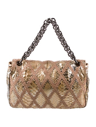 Chanel Python Soft & Chain Flap Bag
