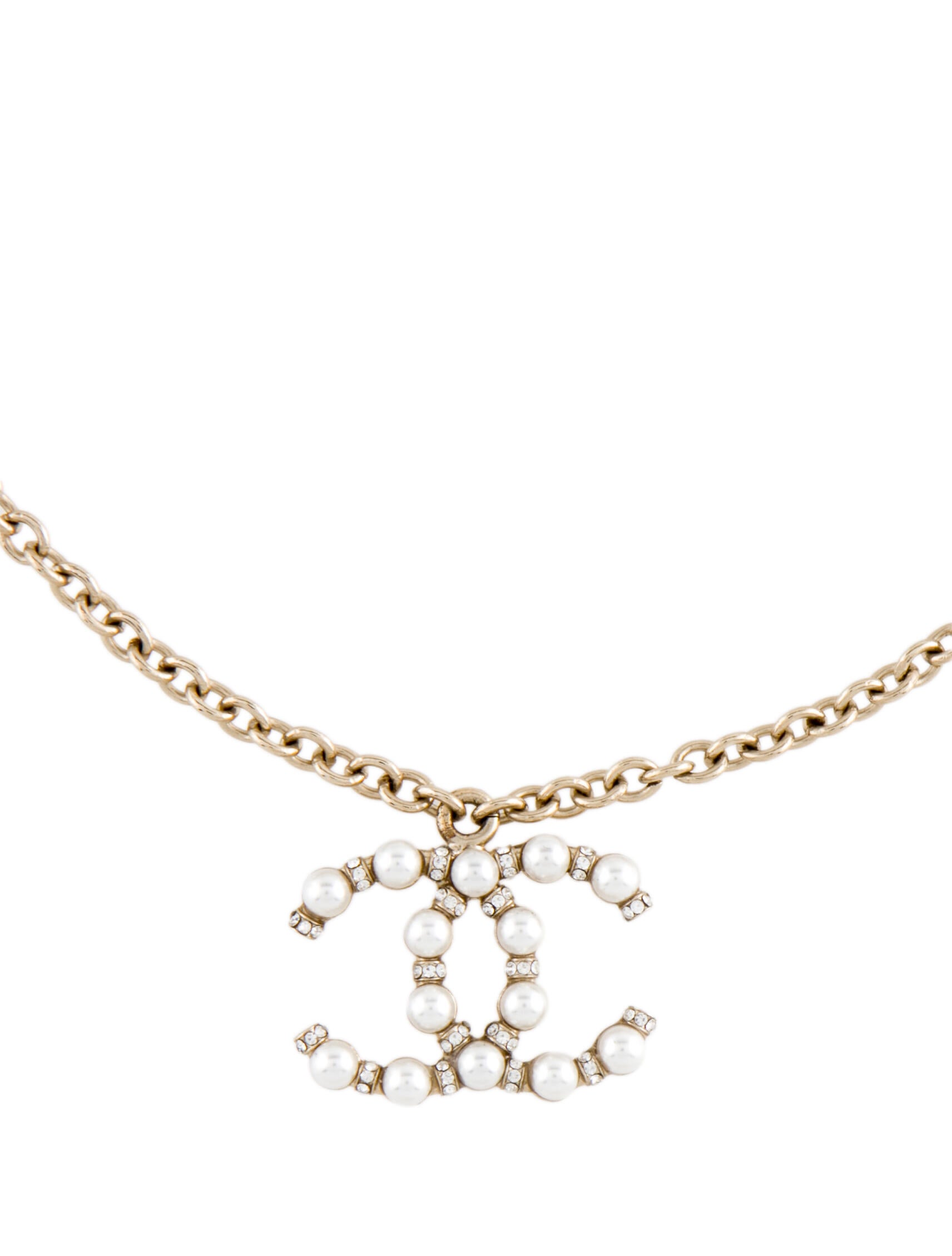 Christian Dior Resin Golf Ball & Tee Pendant Necklace SilverTone