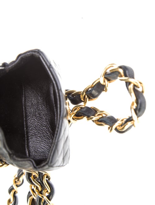 Chanel Vintage Leather Chain-Link Belt