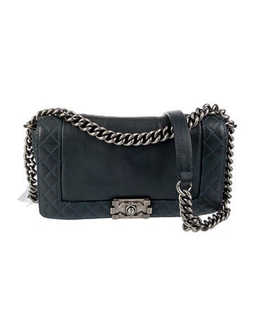 Chanel Shoulder Bags Medium Reverso Boy Bag