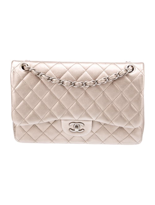 Chanel Metallic Lambskin Quilted Medium Shoulder Bag