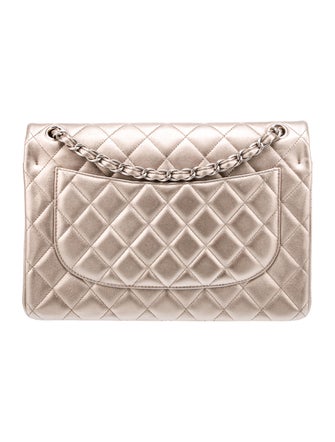 Chanel Metallic Lambskin Quilted Medium Shoulder Bag