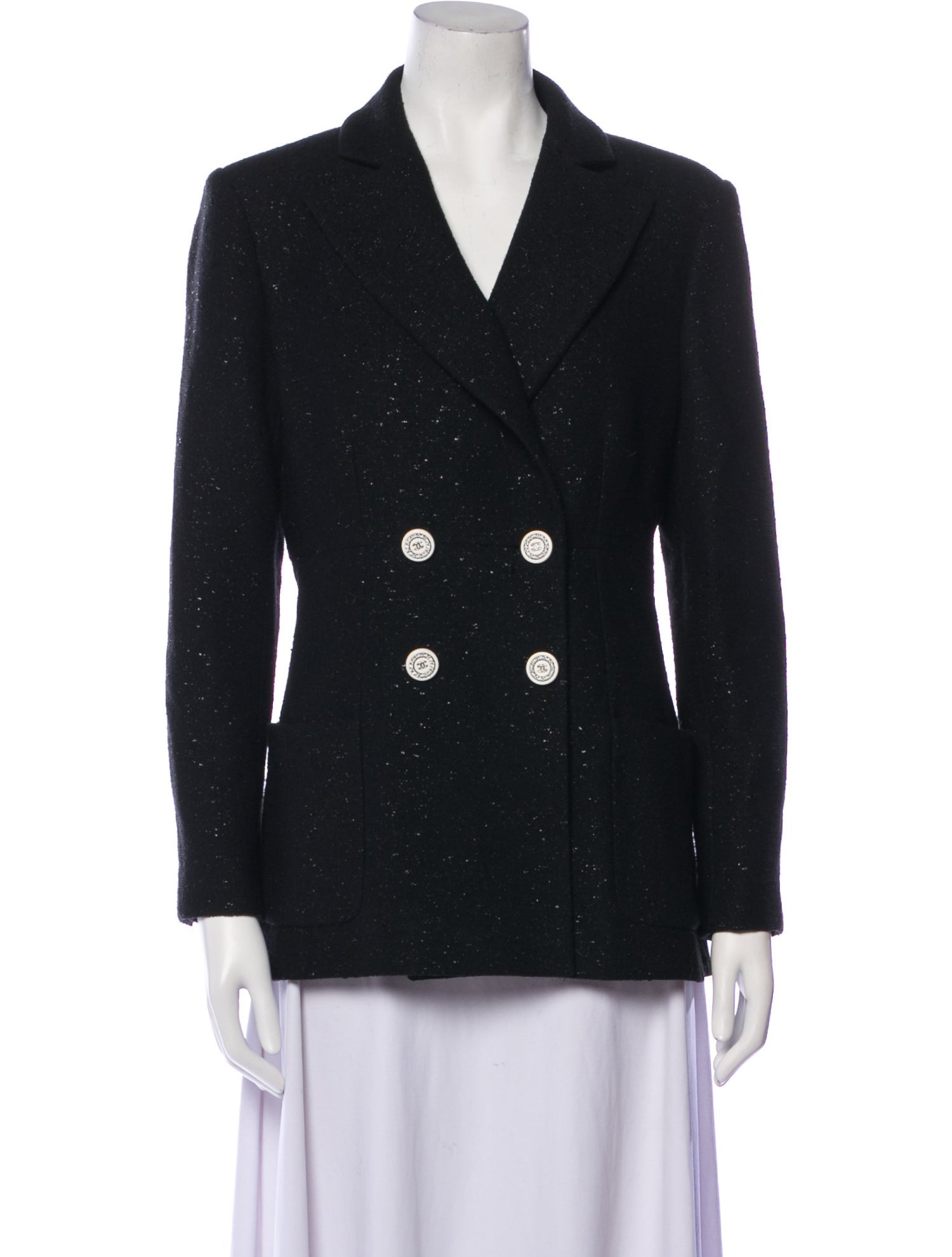 Chanel 2019 Blazer Black Jackets, Clothing CHA974919 The RealReal