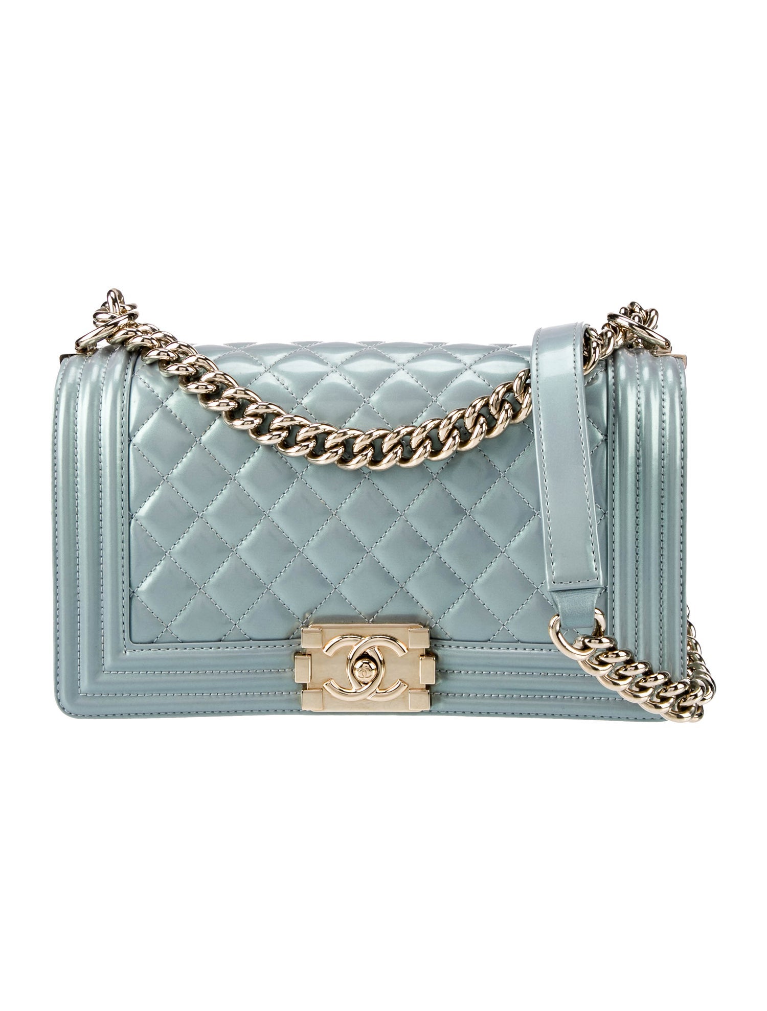 Chanel Medium Iridescent Boy Bag