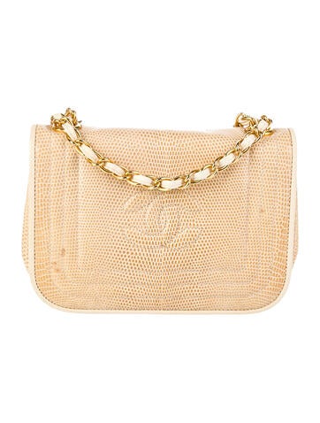 Chanel Shoulder Bags CC Lizard Bag