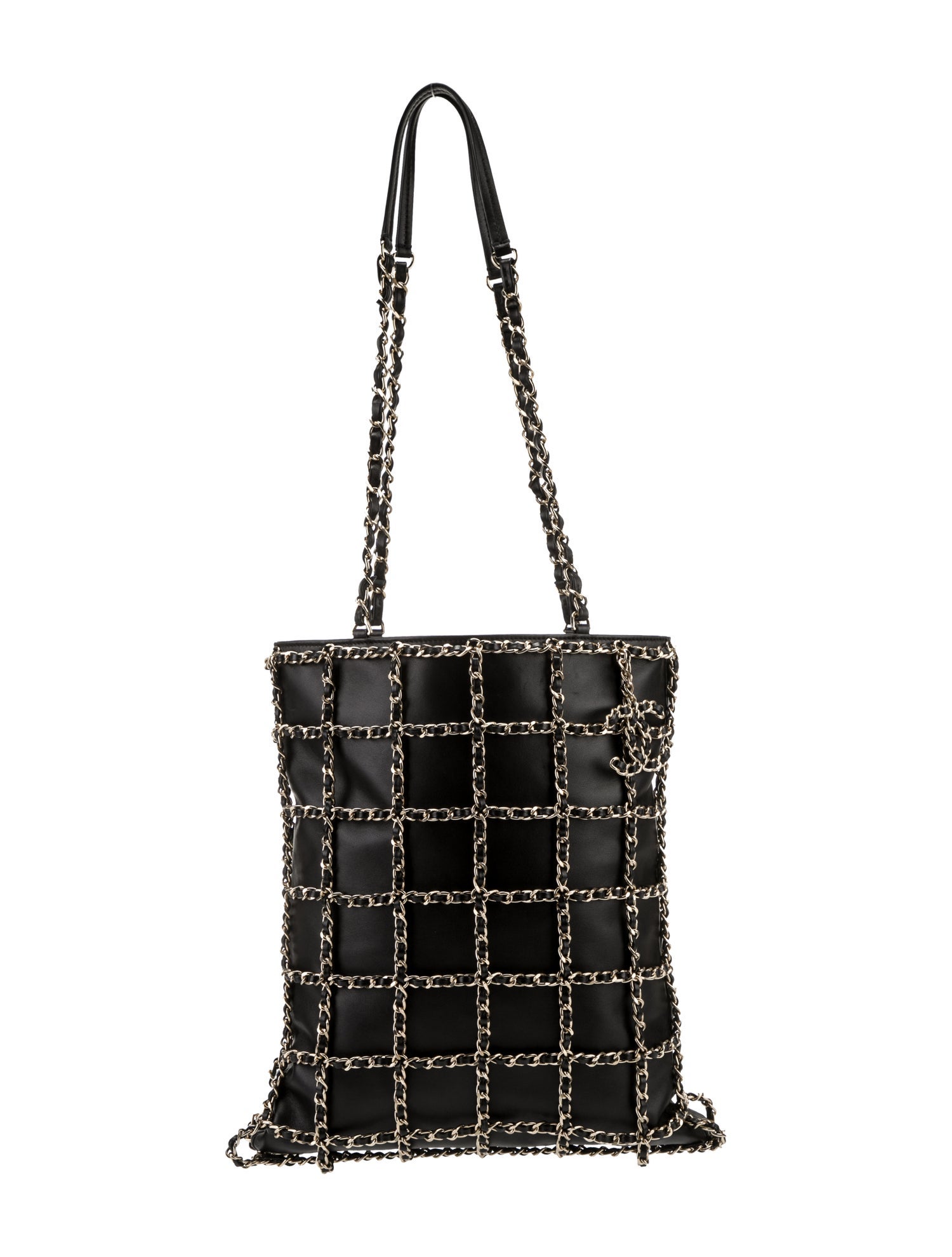 Chanel Chains Shopping Tote Black Totes, Handbags CHA983224 The