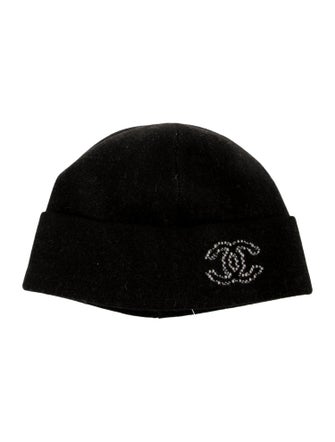Chanel Interlocking CC Cashmere Beanie