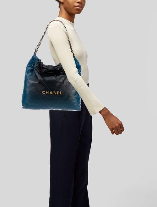 Chanel Medium Ombre 22 Hobo