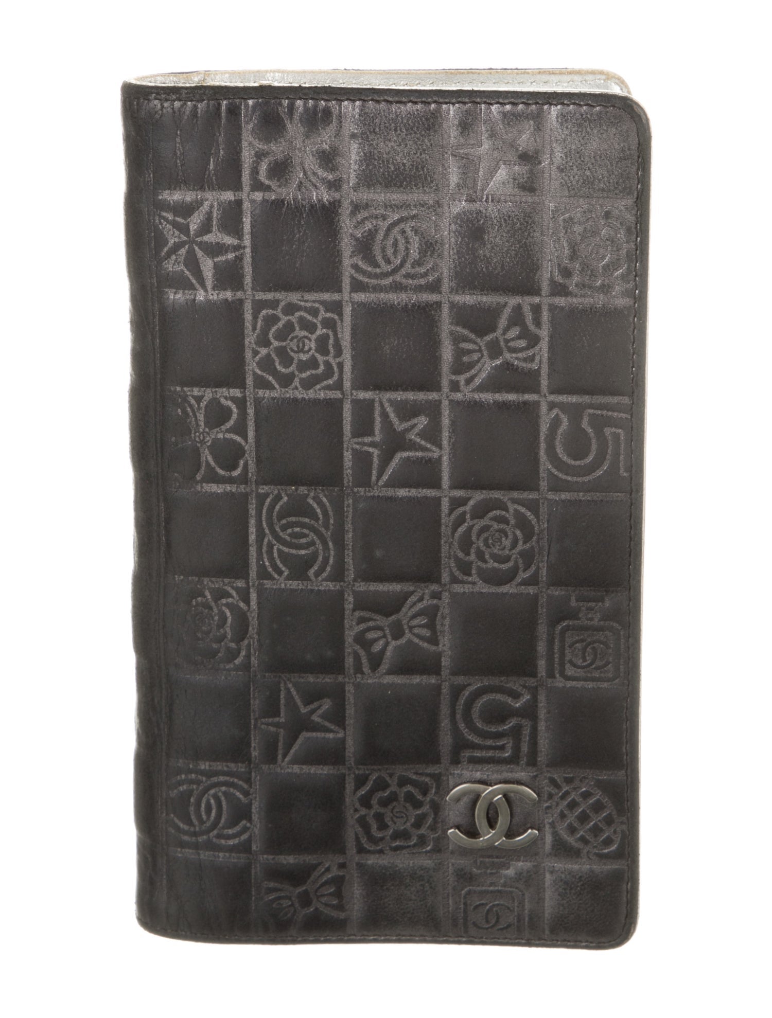 Chanel 2005-2006 Interlocking CC Logo Continental Wallet