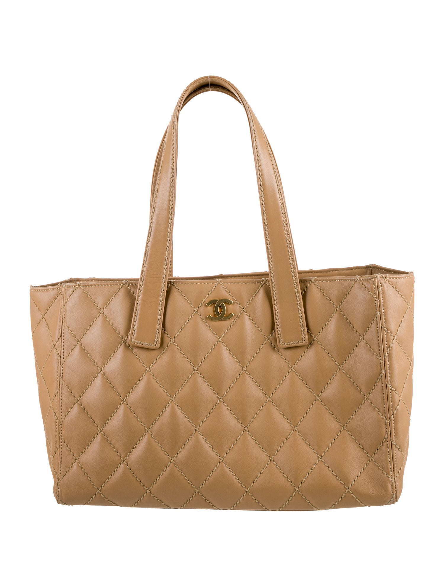 Chanel Quilted Wild Stitch Tote