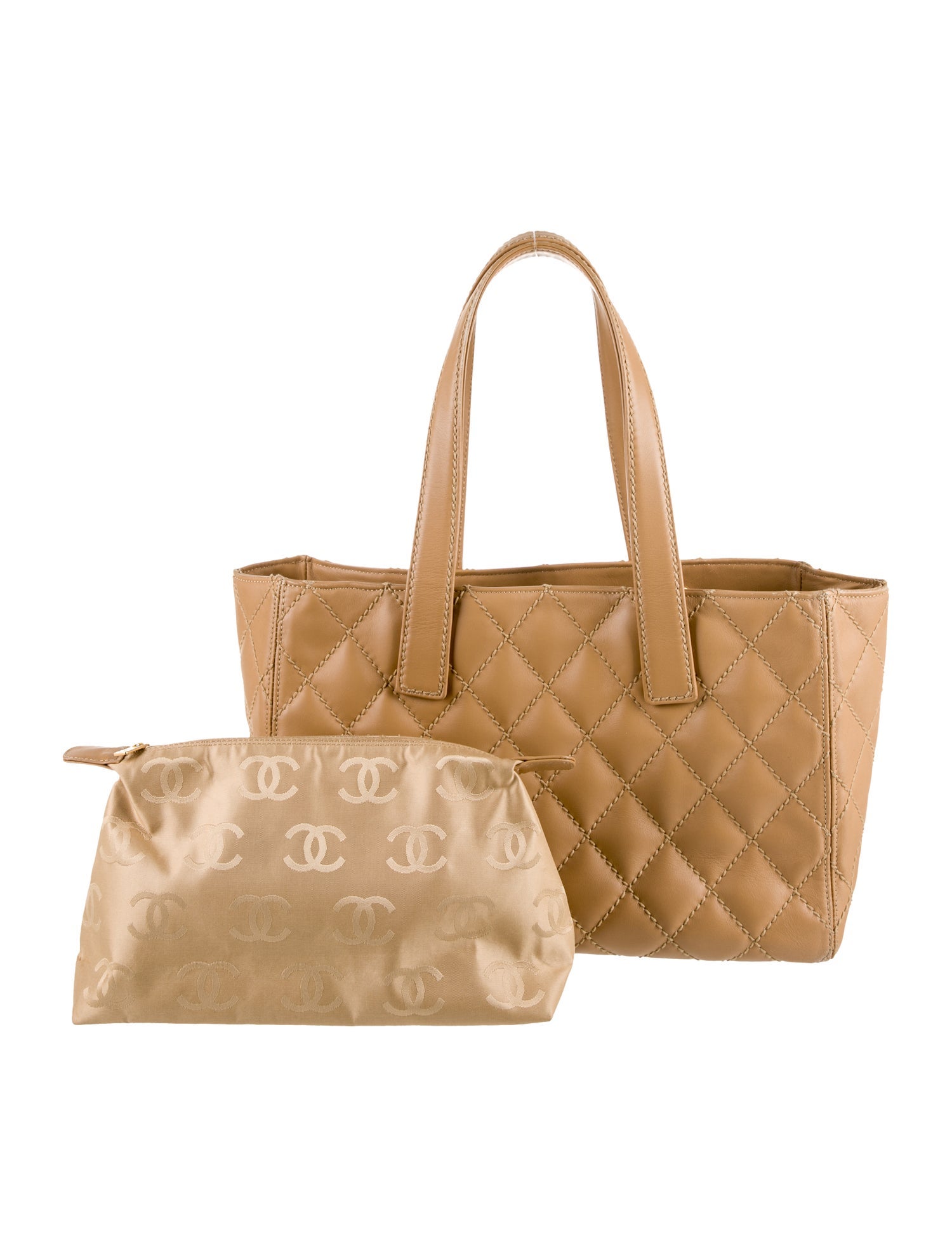 Chanel Quilted Wild Stitch Tote