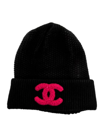 Chanel 2023 CC Cashmere Beanie