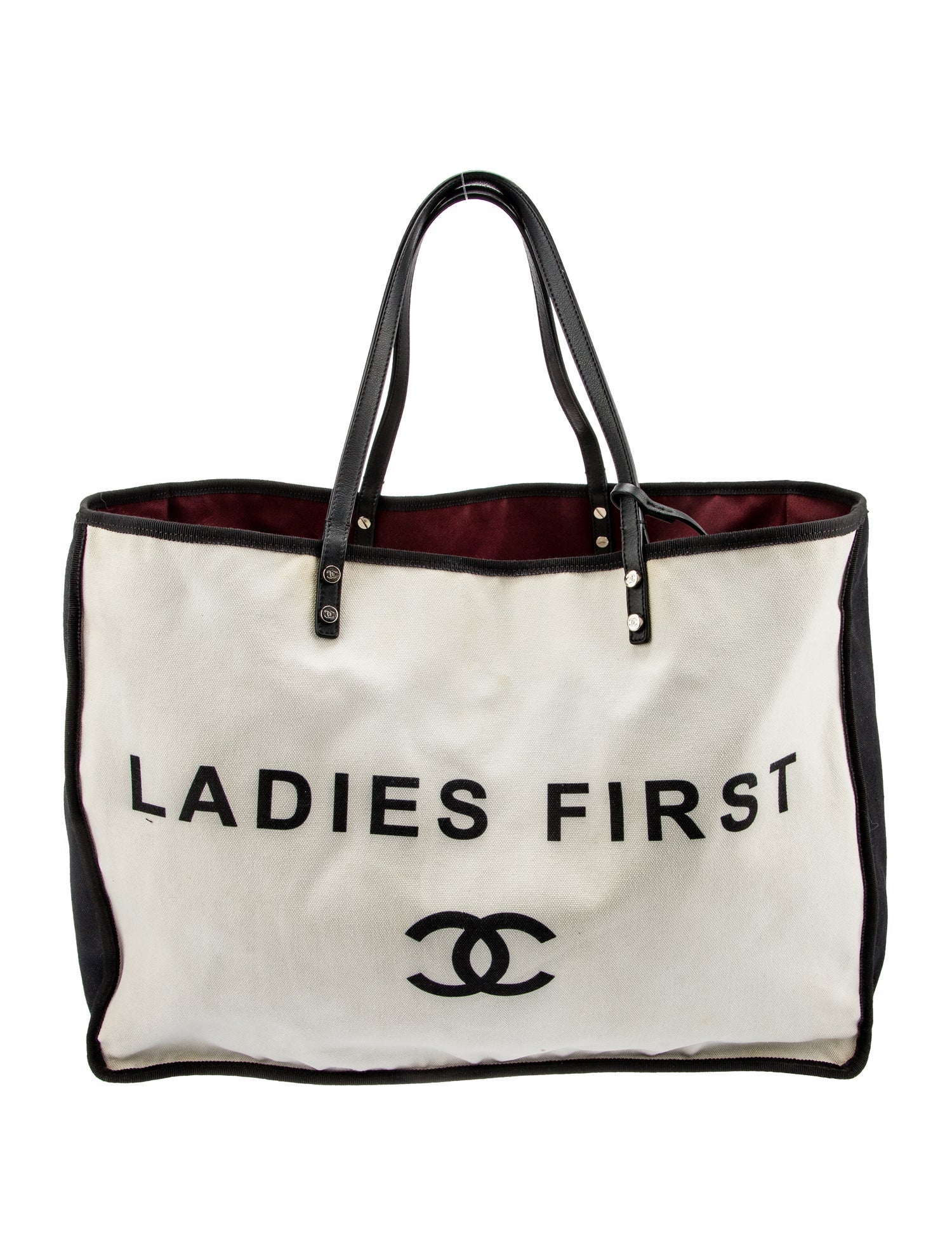 Chanel Let's Demonstrate Whistle Tote White Totes, Handbags
