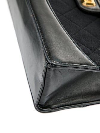 Chanel Quilted Jersey Flap Bag