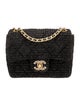 Chanel 2021 Mini Square Tweed Flap Bag
