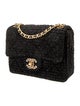Chanel 2021 Mini Square Tweed Flap Bag