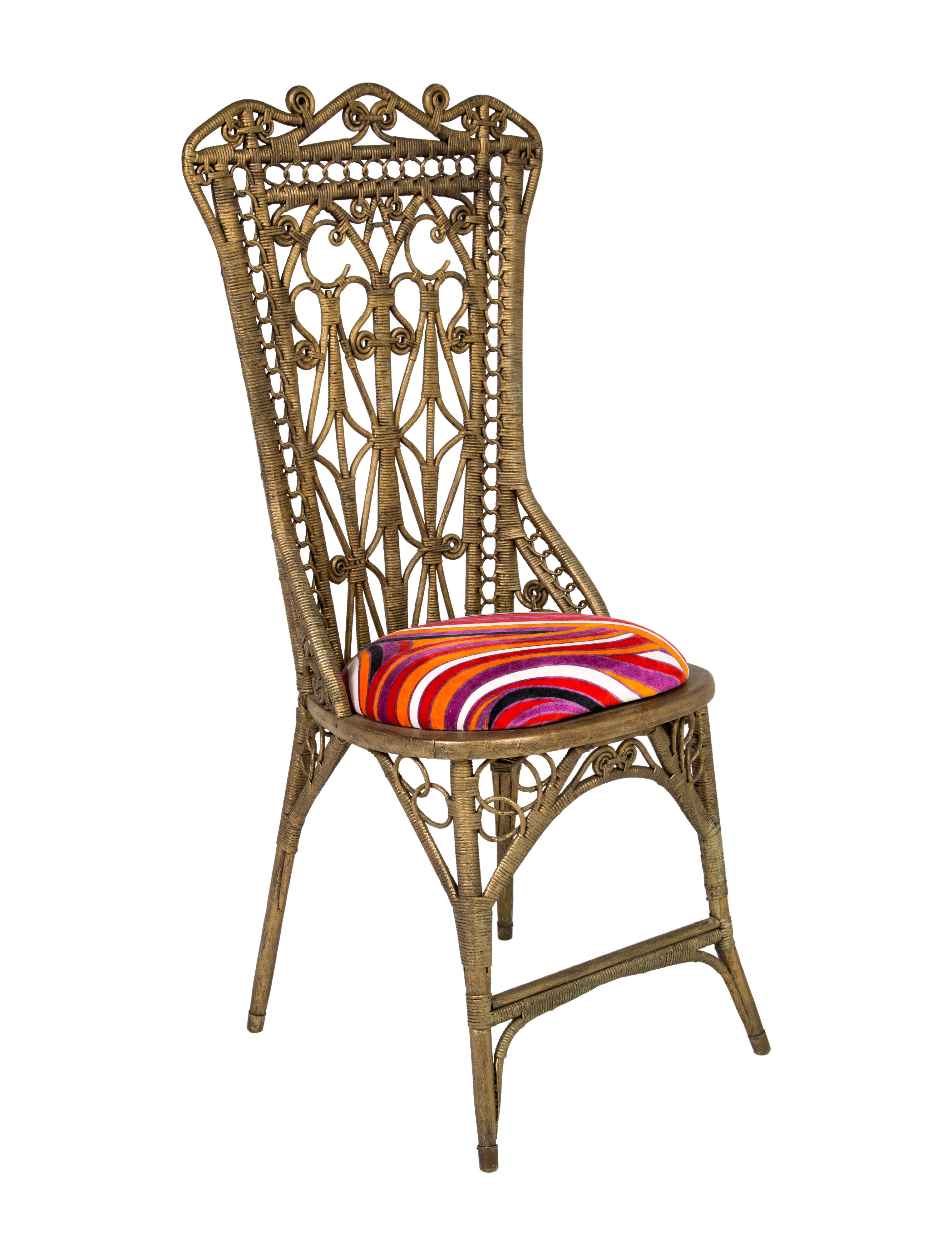 Chair Victorian Cane Chair Black, 1 pieces Seating, Furniture CHAIR20416 The RealReal