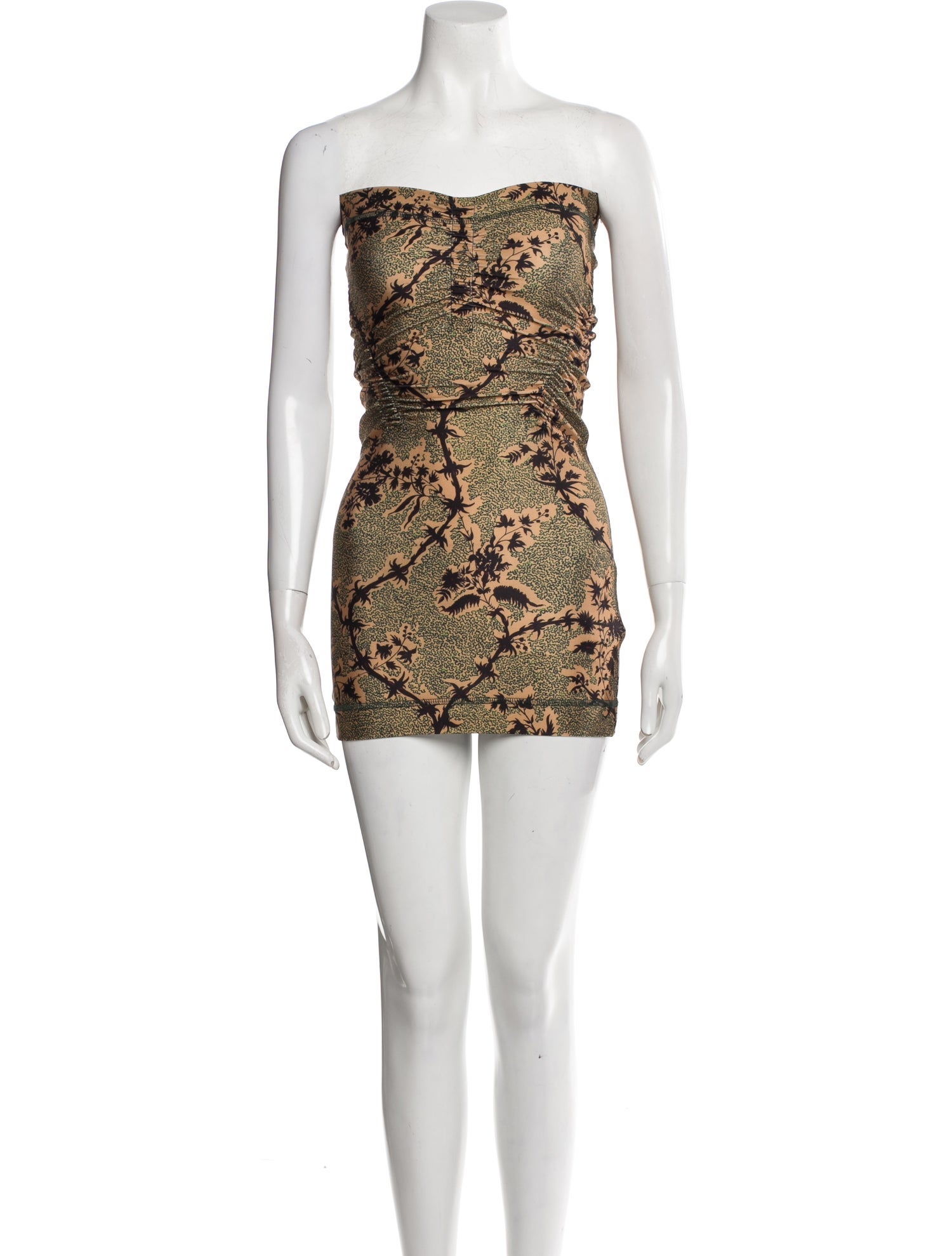 KNWLS Lace Pattern Mini Dress