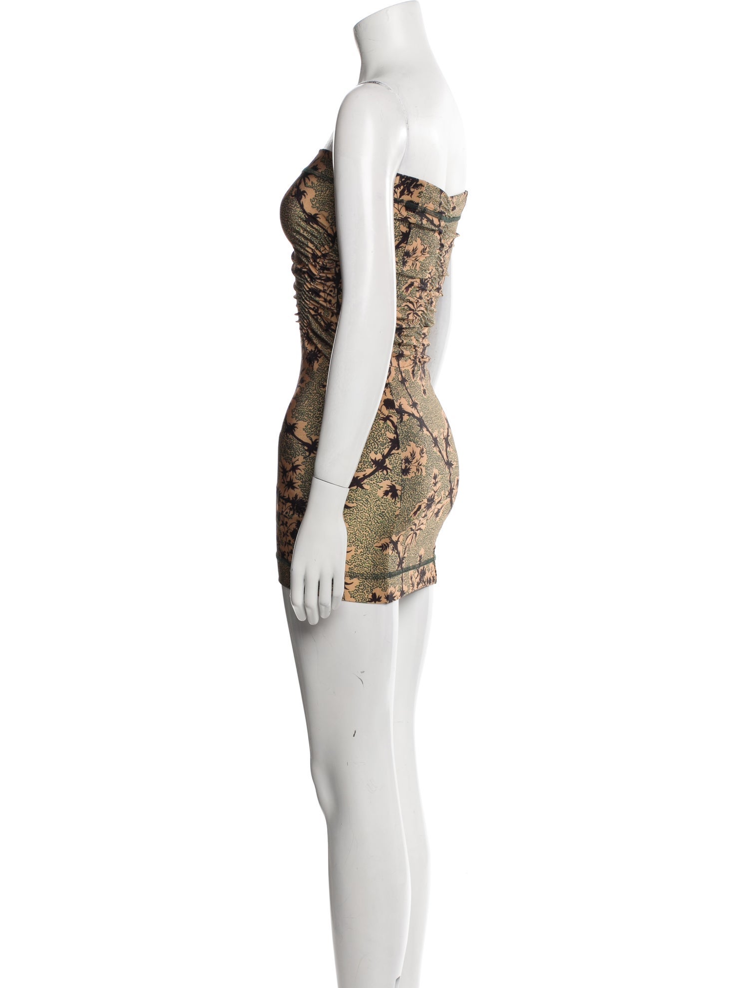 KNWLS Lace Pattern Mini Dress