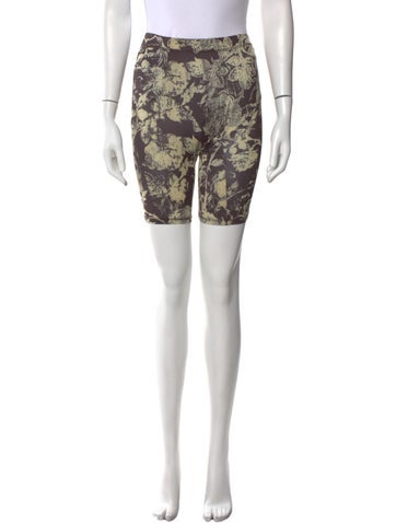 Knwls Shorts Floral Print Knee-Length XS