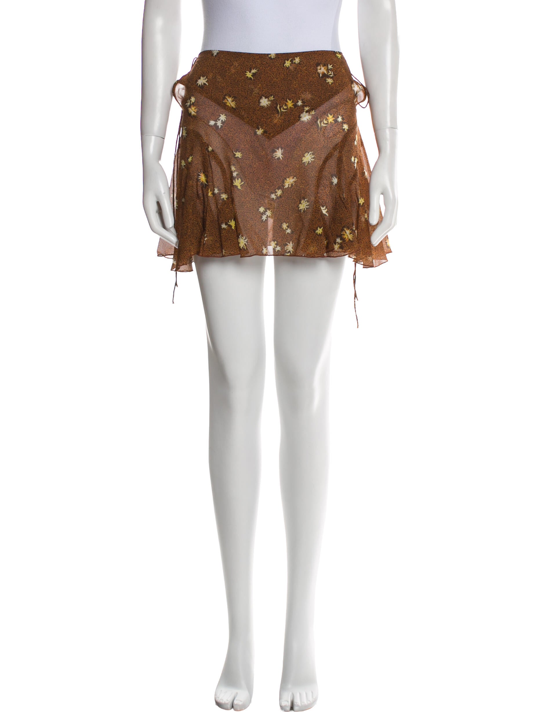 KNWLS Silk Mini Skirt w/ Tags