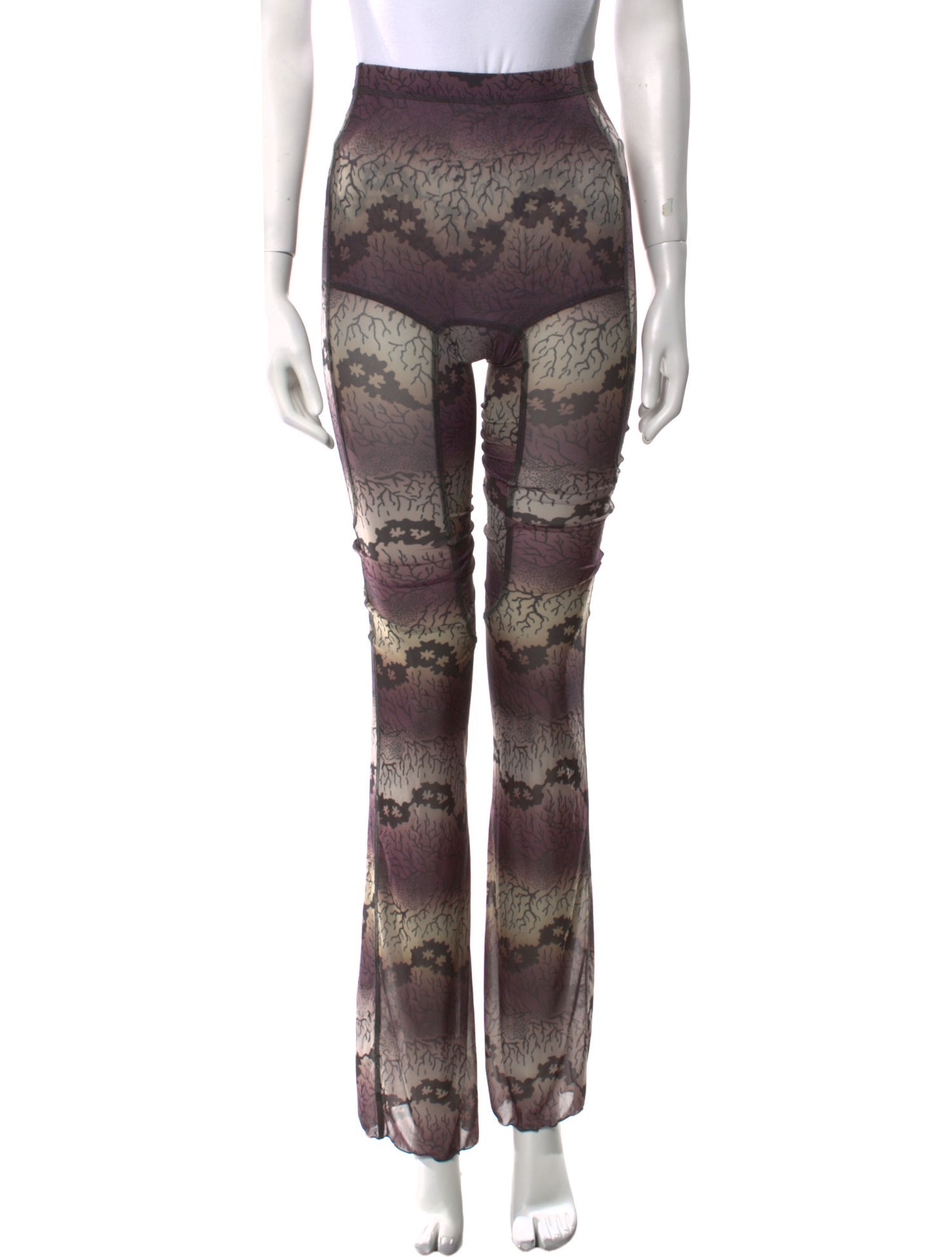 KNWLS Floral Print Straight Leg Pants
