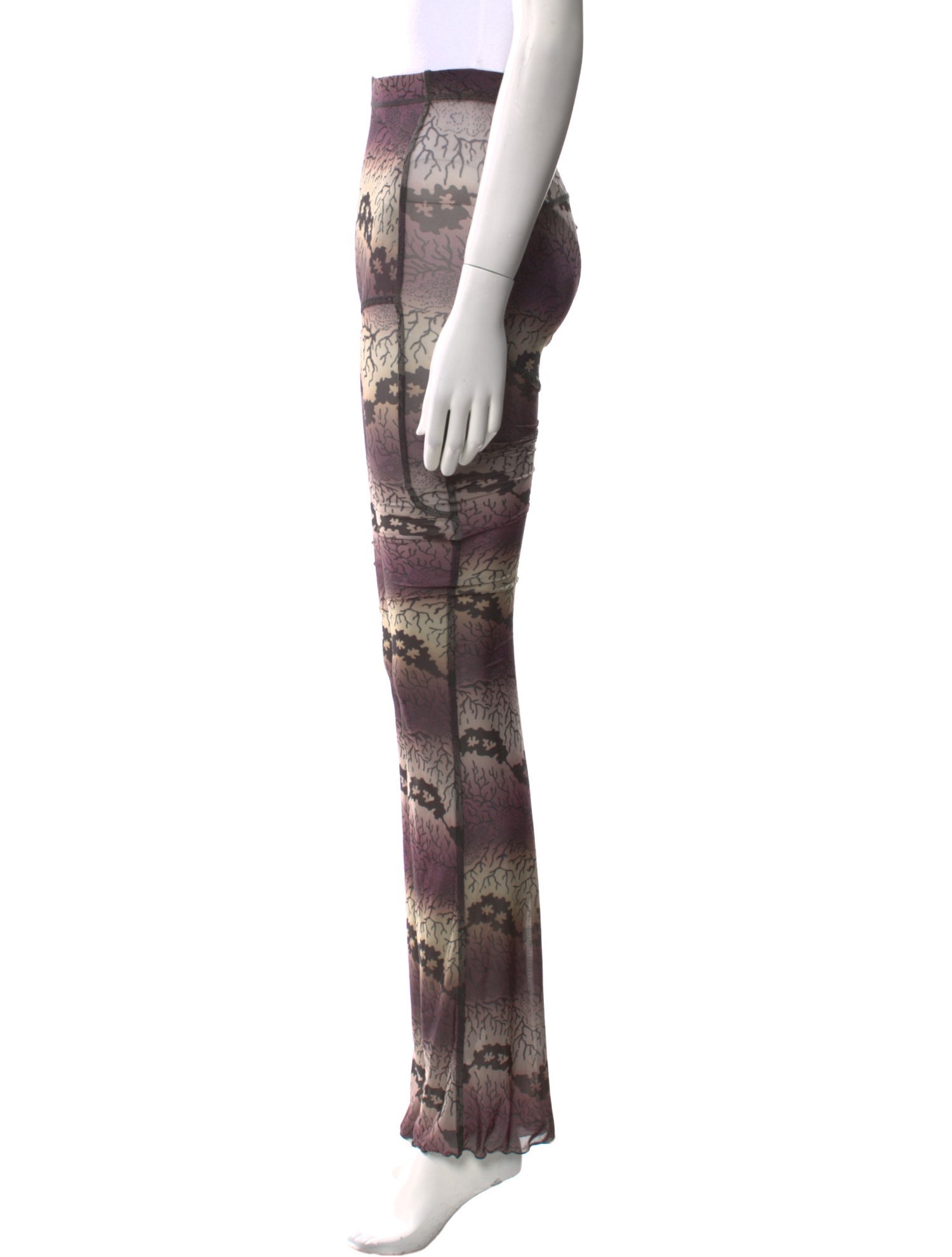 KNWLS Floral Print Straight Leg Pants