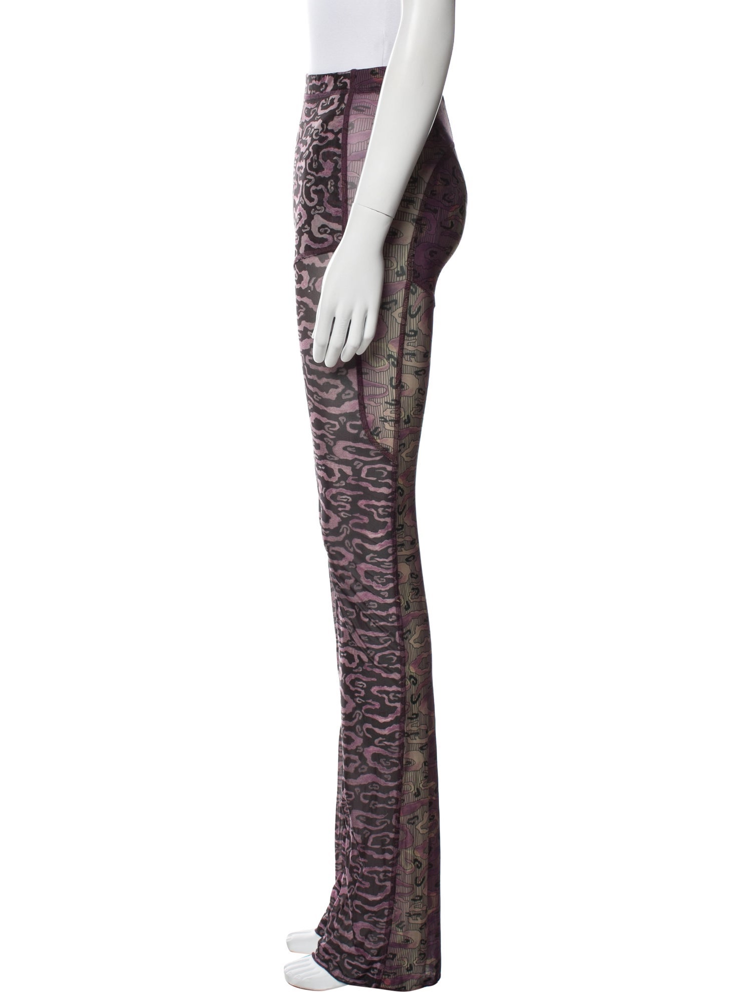 KNWLS Printed Skinny Leg Pants