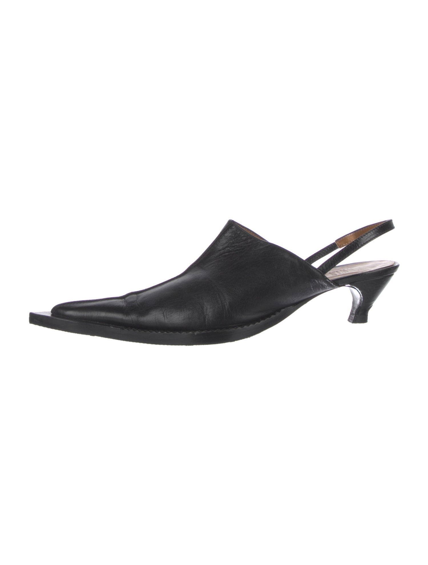 KNWLS Leather Slingback Pumps
