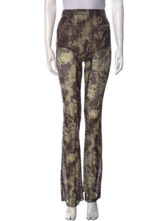 KNWLS Floral Print Wide Leg Pants