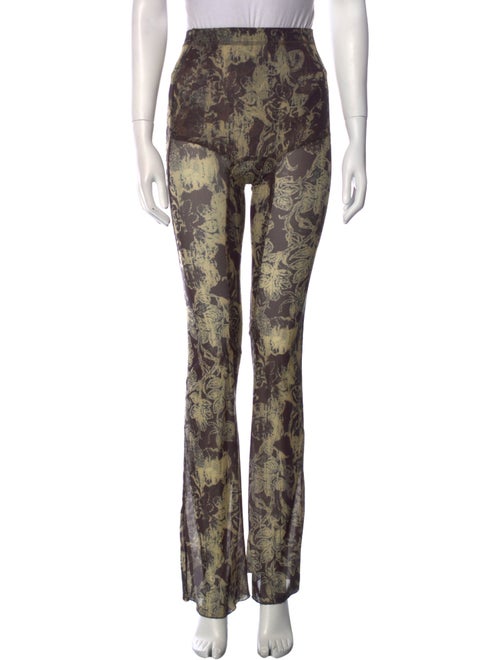 KNWLS Floral Print Wide Leg Pants