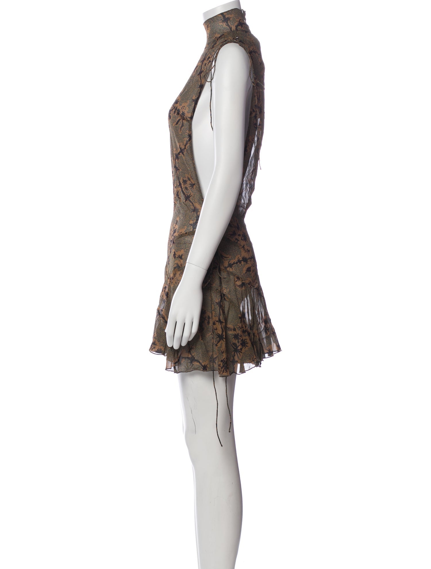 KNWLS Silk Mini Dress w/ Tags