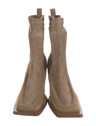 KNWLS Suede Sock Boots
