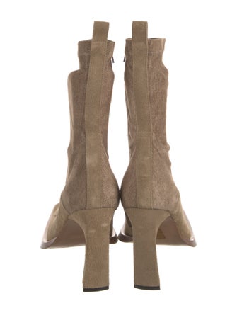 KNWLS Suede Sock Boots
