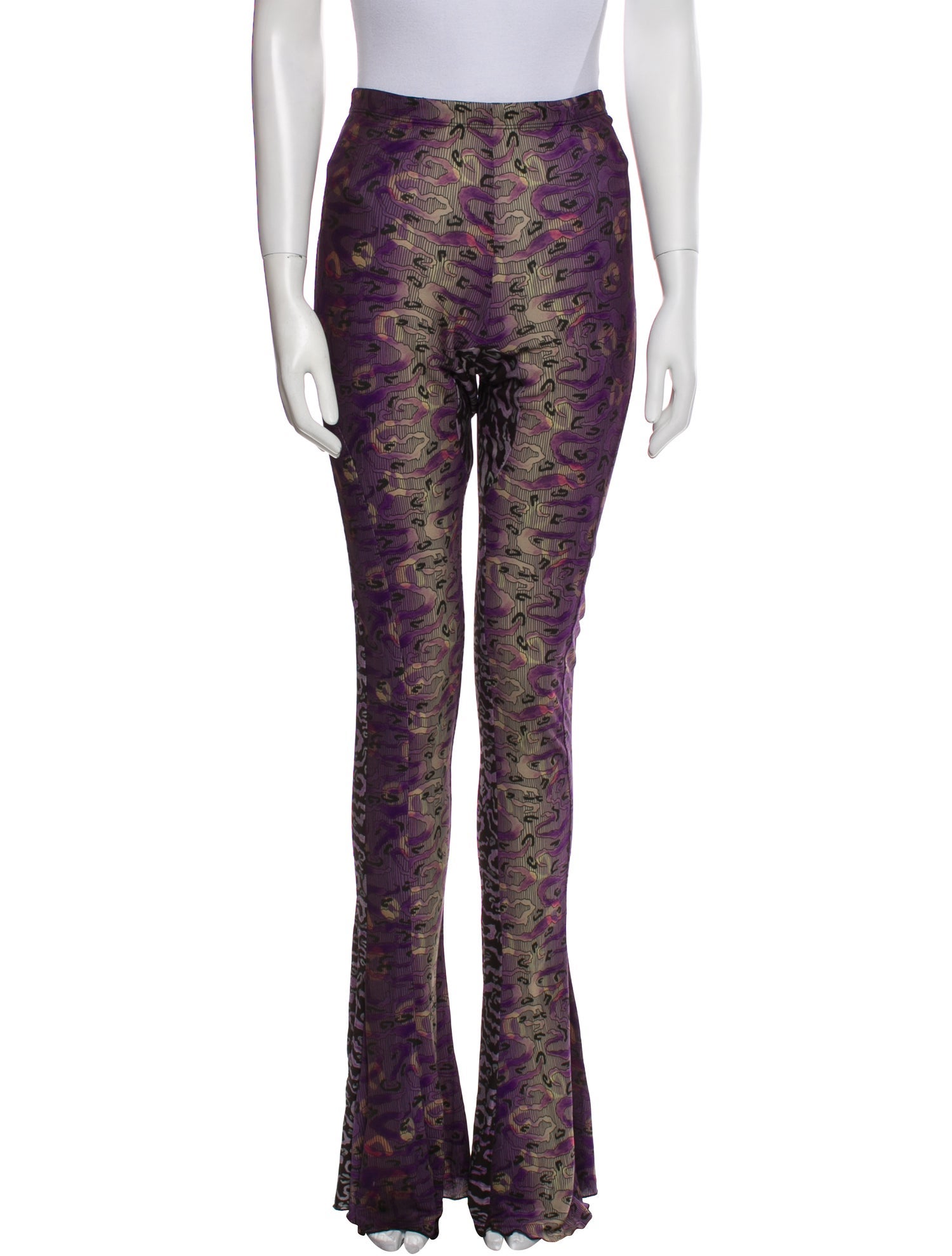 KNWLS Printed Wide Leg Pants