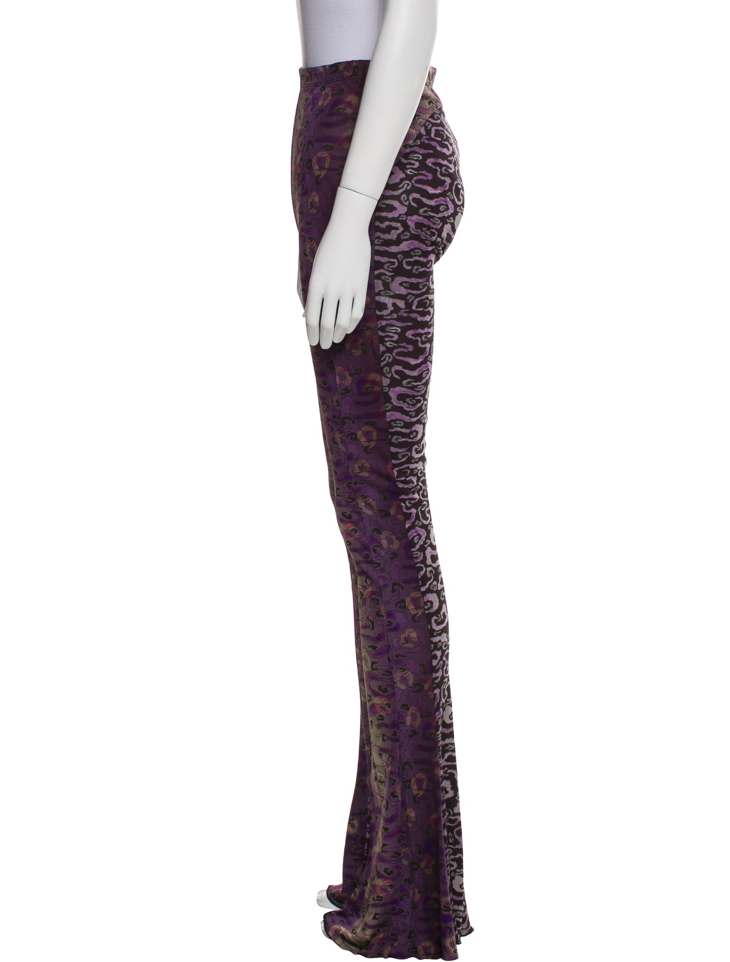KNWLS Printed Wide Leg Pants